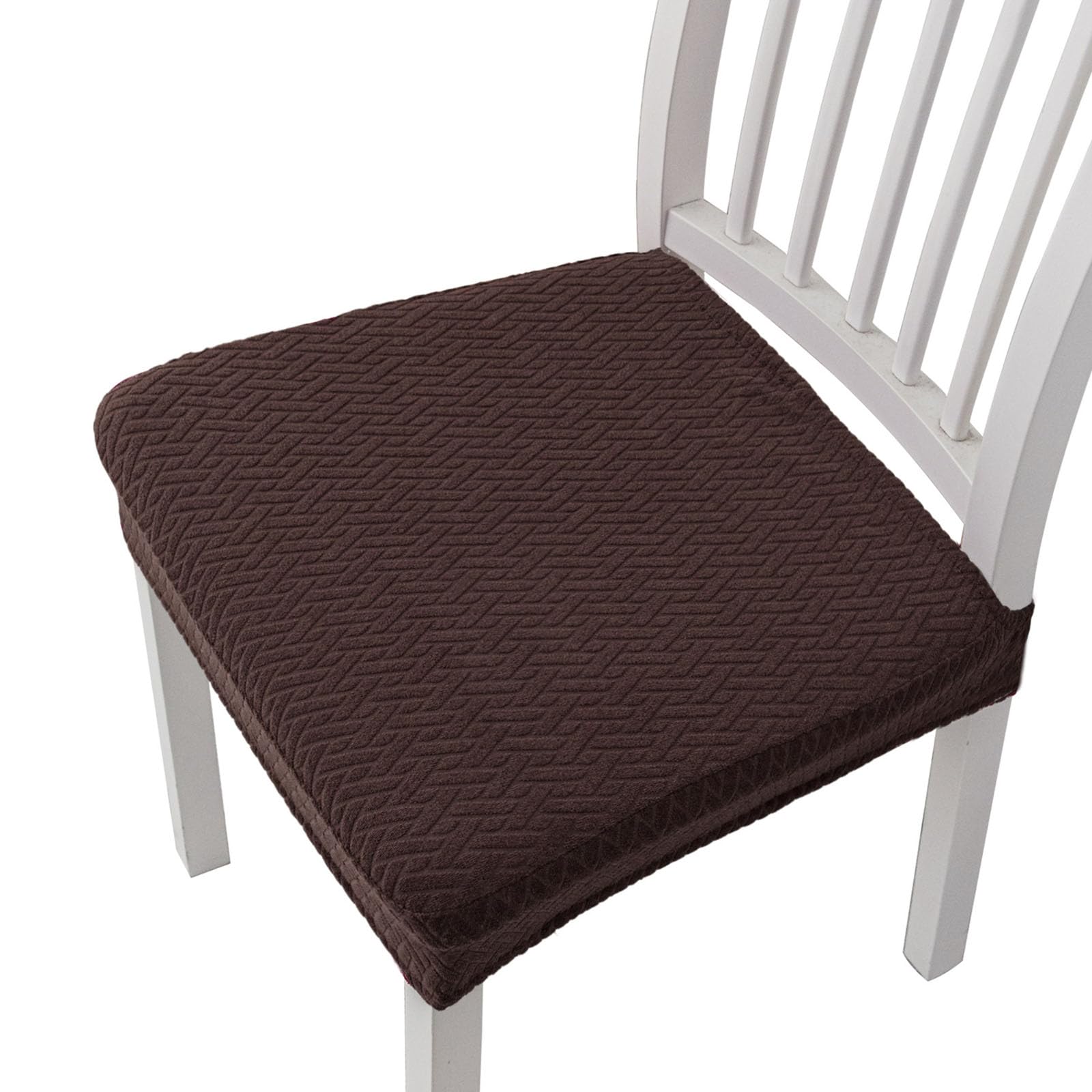 Piceioep Stretchy Waterproofs Slip Resistant Chair Slipcovers for Home Hotel Dining Chairs Sturdy Polyester Spandex Fabric Spill Polyester with Easy Setup Hotel Home