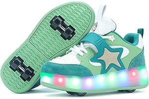 Flashing Roller Skate Shoes for Kids: Light Up the Night with Style!