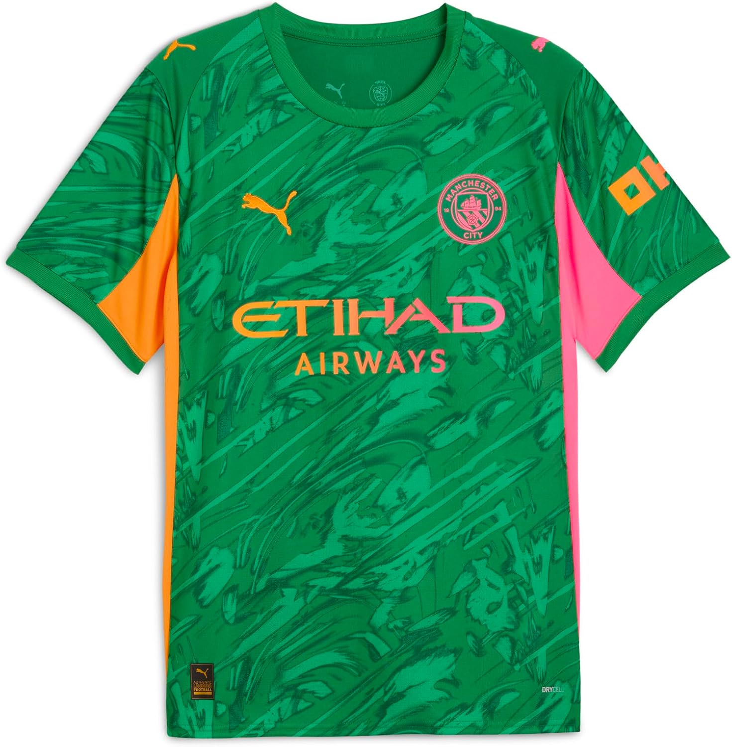 PUMA Men’s Manchester City FC 2025/26 Soccer Goalkeeper Jersey