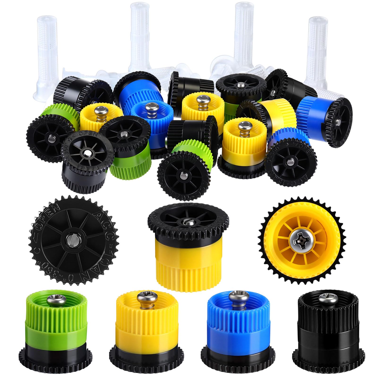 Amazon.com : Honoson 16 Pcs Variable Arc Nozzle Radius High