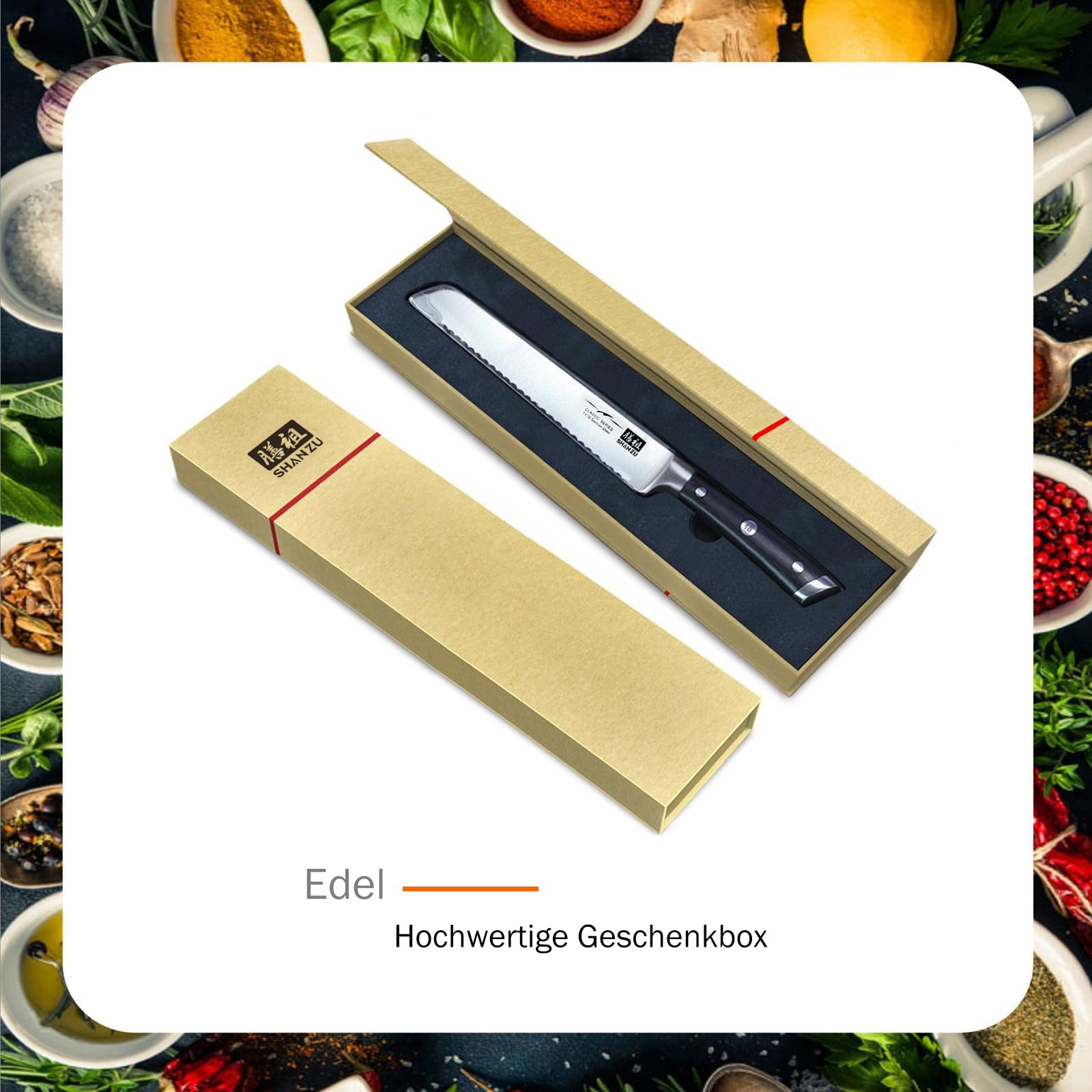 Shan Zu Brotmesser – Bild 6