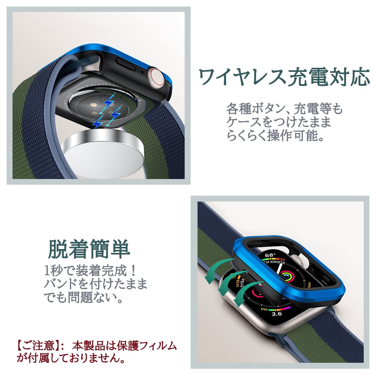 Amazon.co.jp: Miimall Apple watch se/se2/series6/5/4対応 44mm