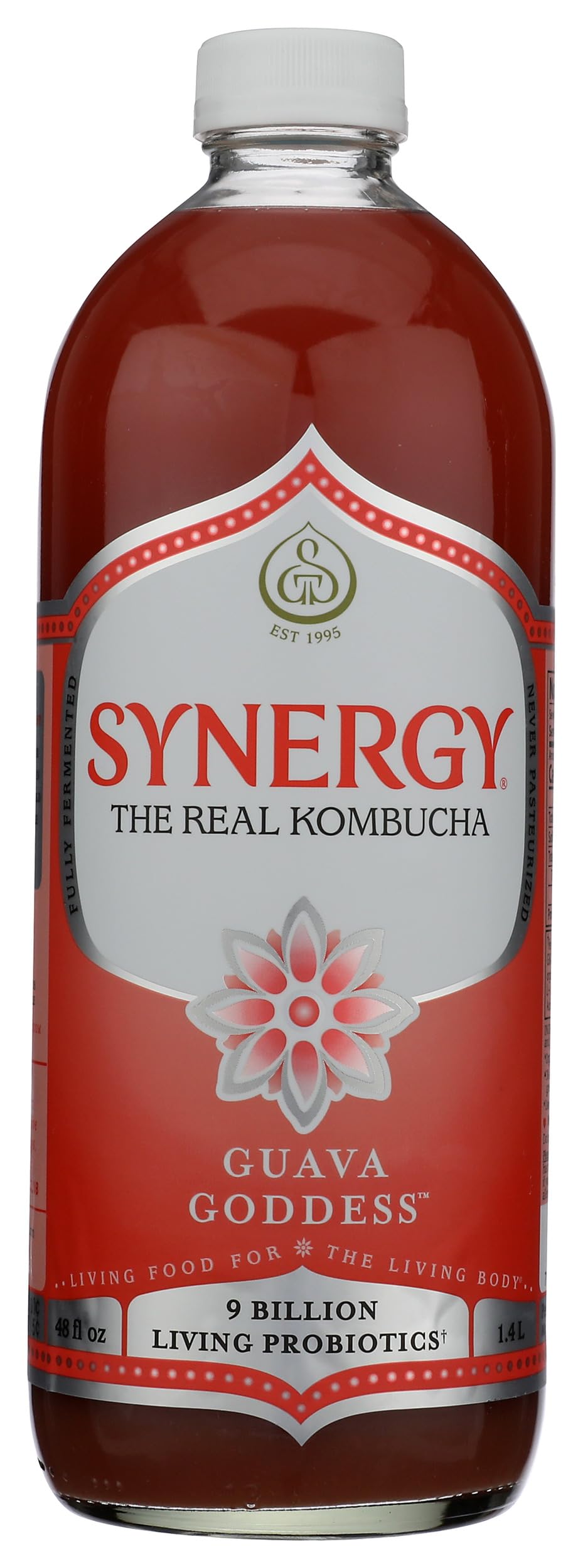 Synergy The Real Kombucha, Guava Goddess - 48oz