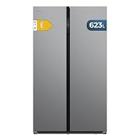 Cecotec Frigorifero Americano Total No Frost Bolero CoolMarket SBS 623 Inox E. Super Capacità 623L