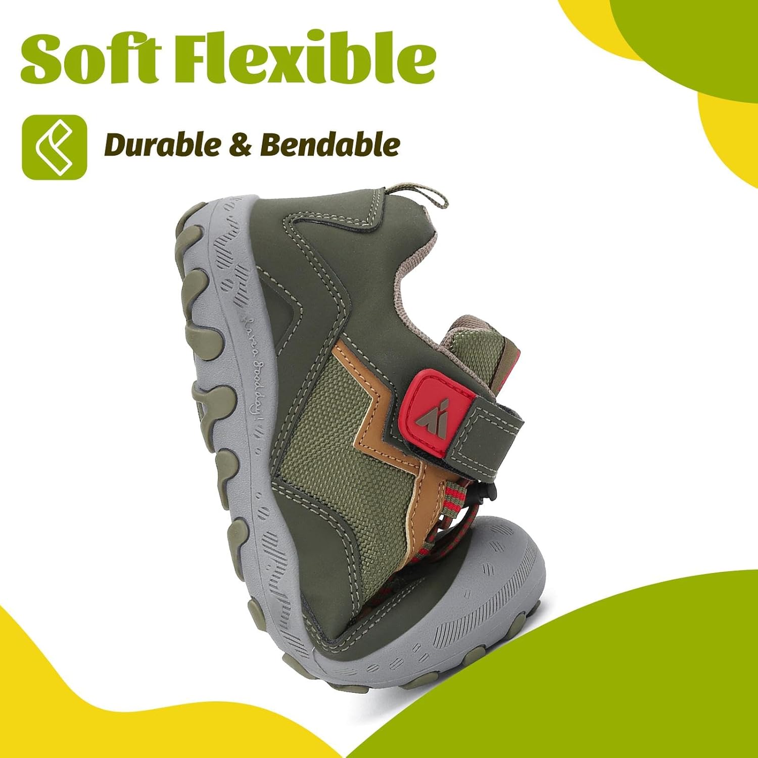 Mishansha Kids Hiking Boots Toddler Girls Boys Hiking Shoes Water-Resistant Anti-Collision Non-Slip Athletic Outdoor Trekking Boots
