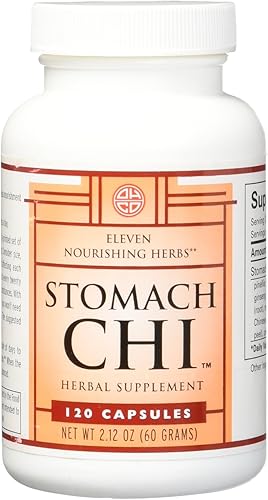 Stomach Chi - Suplemento de hierbas chinas para la salud digestiva - Fortalece y restaura el sistema digestivo y mejora la función para ayudar a