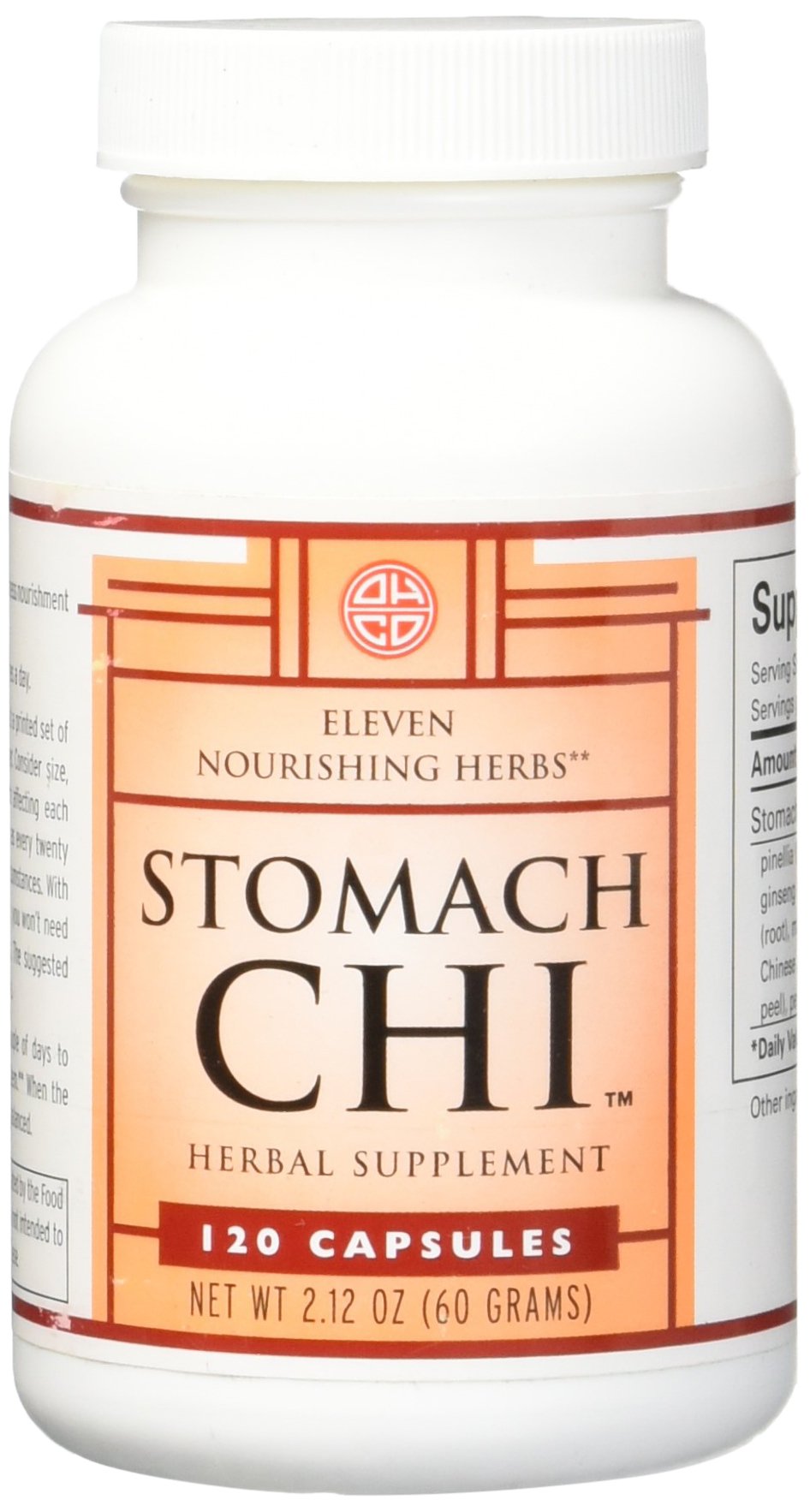 Stomach Chi - Chinese Herbal Supplement for Digestive Health - Strengthen & Restore Digestive System & Improve Function to Aid Stomach Relief - Natural Digestive Support - 120 Capsules