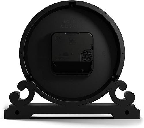 Miniatura 7 de JONES CLOCKS Saloon - Reloj de repisa  Diseño tradicional de doble desplazamiento  Verde  Estilo clásico contemporáneo para escritorio, mesa,