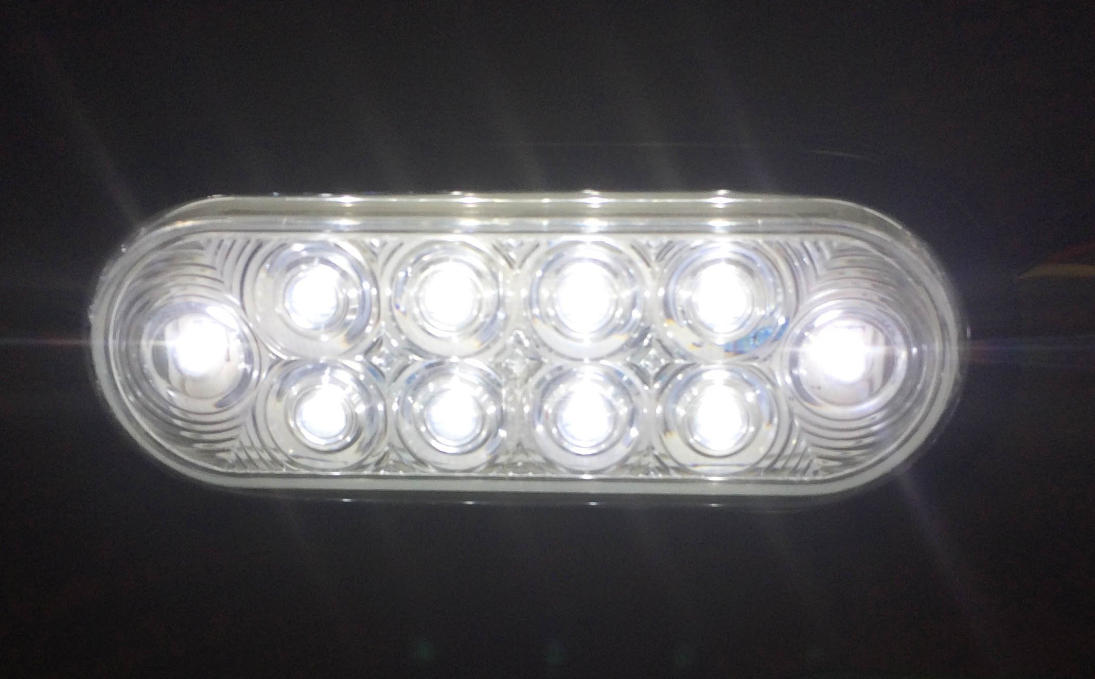 LIBRA Set of 2 White/Clear 6