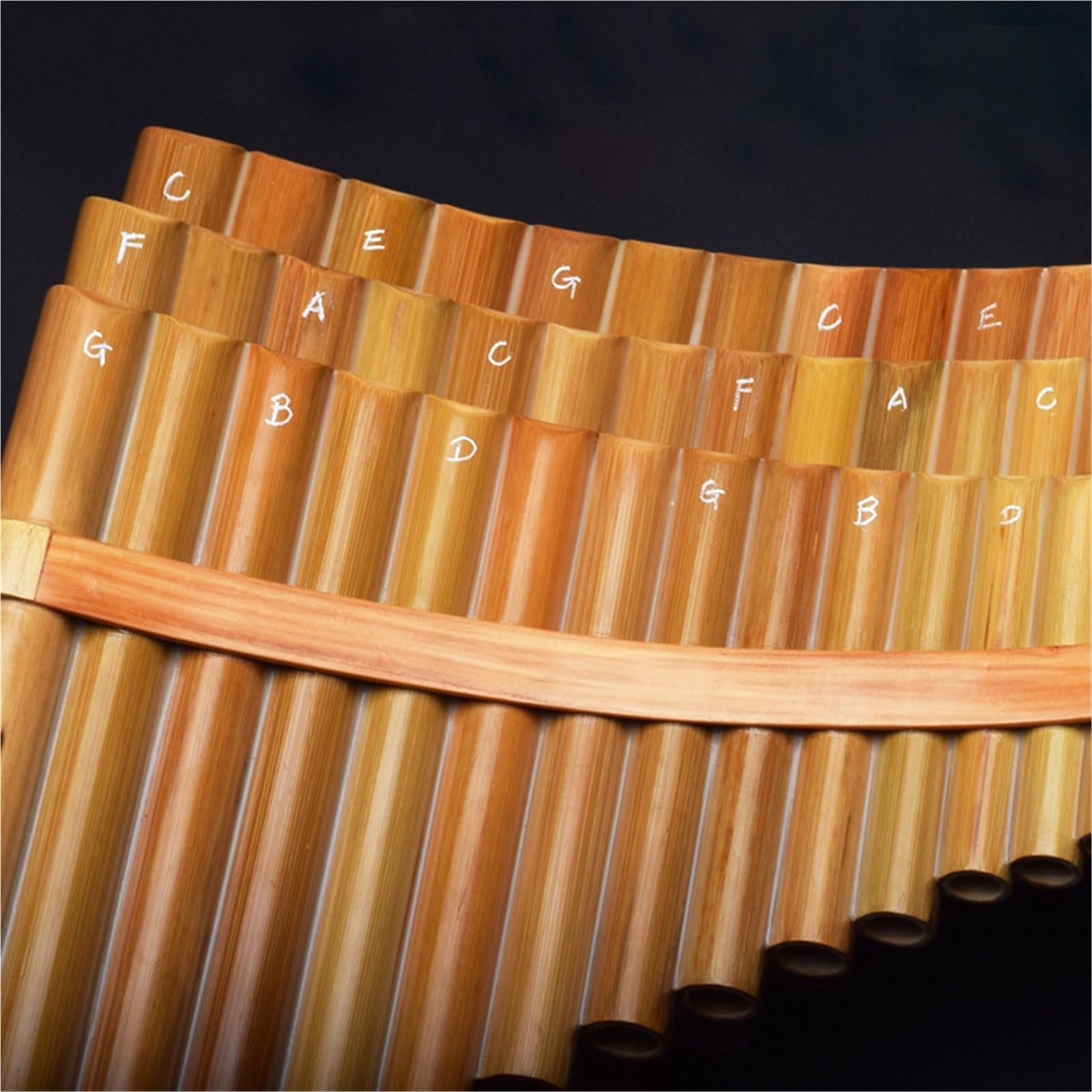 Fletnia Pana 22 Piórkowa Profesjonalny Instrument Dla Dorosłych Początkujących(C)