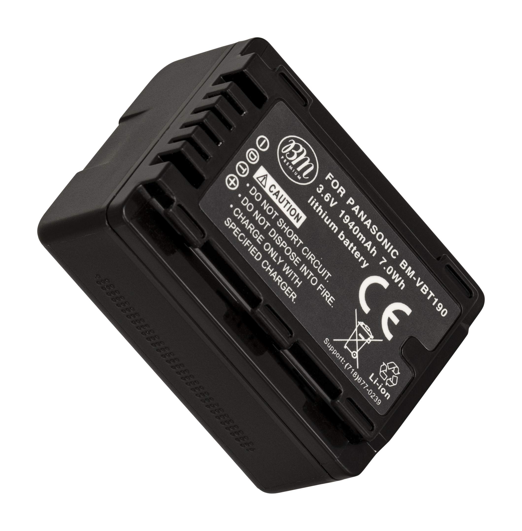 Batteria Videocamera Neewer Neewer Batteria VW-VBT190 (2 Pezzi/1950mAh) E Kit Doppio Caricatore USB Caricatore Doppio USB Per Videocamera