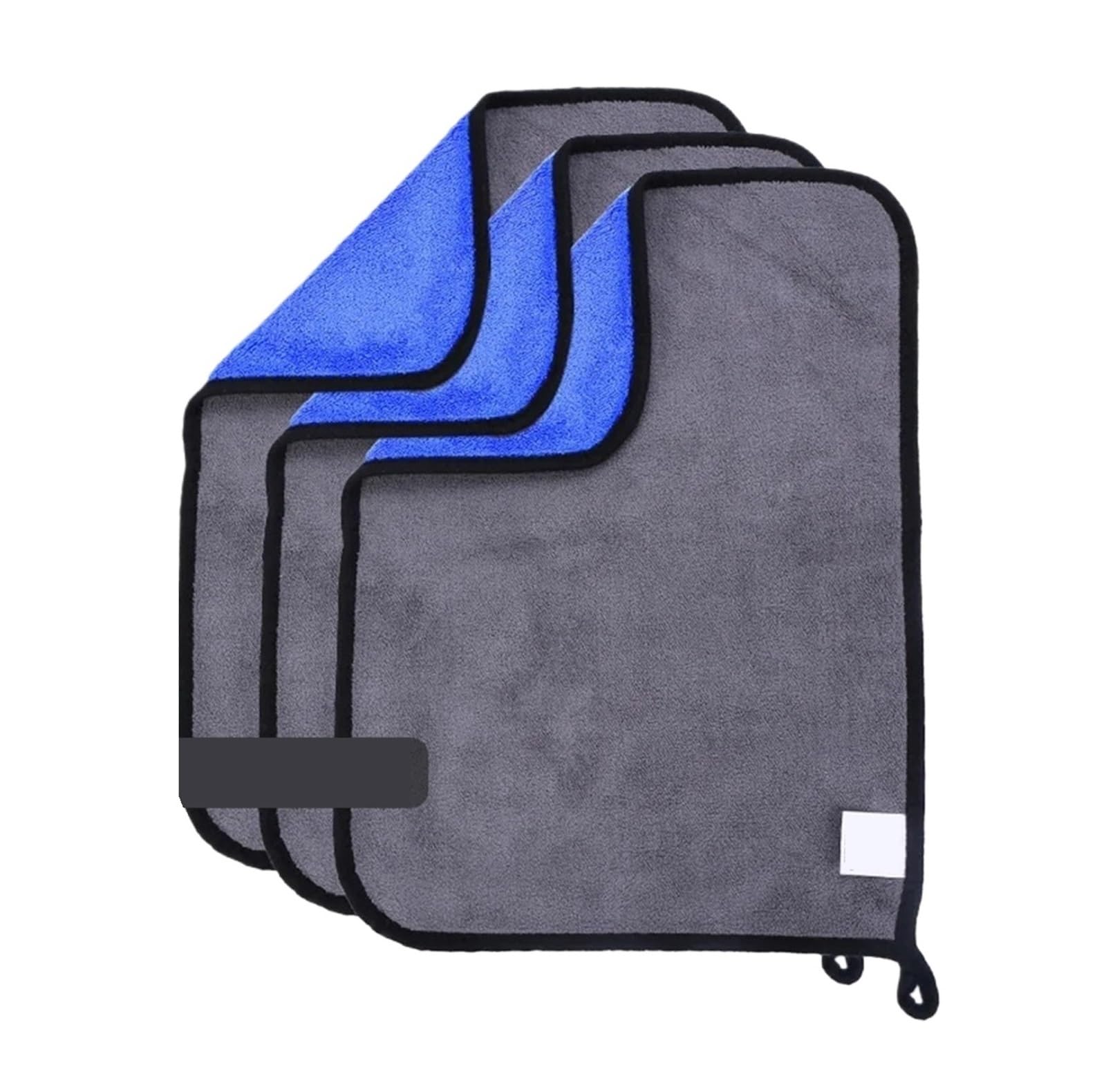 Microfiber Cleaning Towel Car Wash Thicken Soft Drying Cloth Car Body Washing Towels Double Layer Clean Rags 30