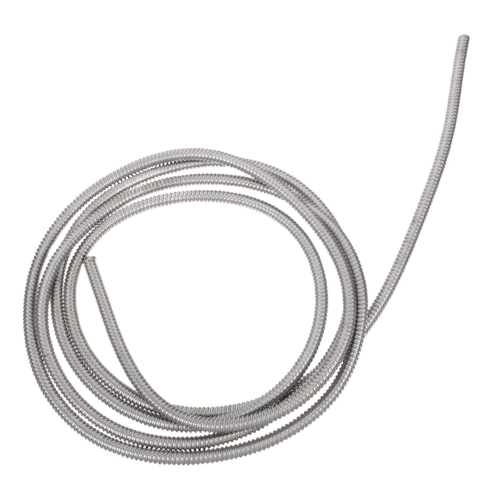 Manicotto Metallico per Cavi in Acciaio Inox, Flessibile, 4 M