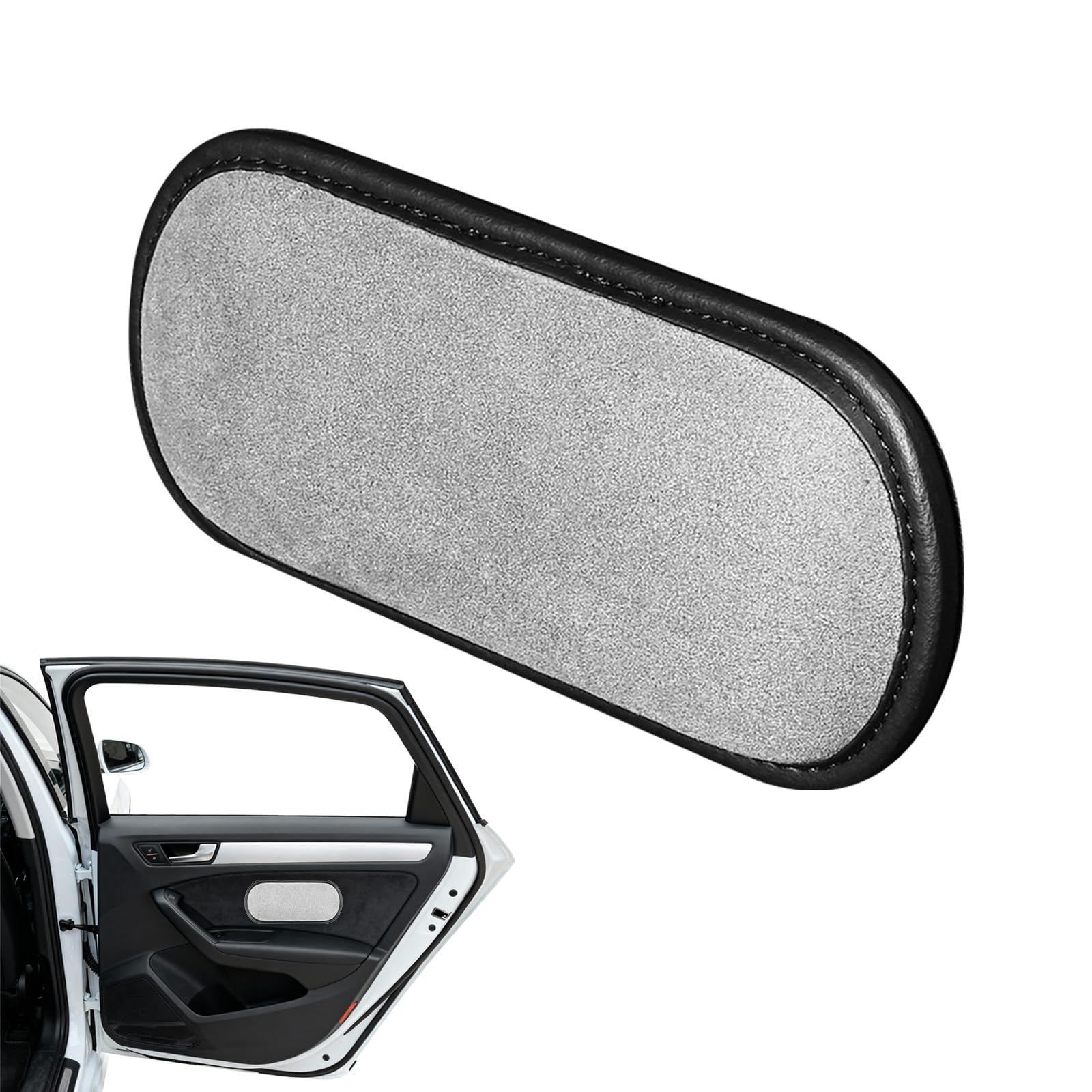 Grises pour Coussin pour Genoux Voiture, Repose Coude de Voiture en Cuir, Coussinets D'accoudoir de Porte Ergonomiques, Faciles à Utiliser, Elles Soulagent la Pression sur les Jambes