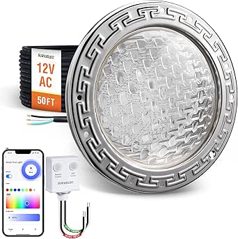 Foco Empotrable 70mm Aluminio Rgbw Foco Empotrable LED Cromoterapia IP65 - 6W RGB + Blanco Cálido/Frío - Mando A Distancia - Para Ducha Y Ambientes Húmedos Foco Cromoterapia Baño Y Ducha