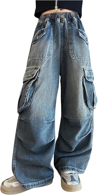 Pantalon En Lin Et Coton Avec Poches - Blanc - - 25.00