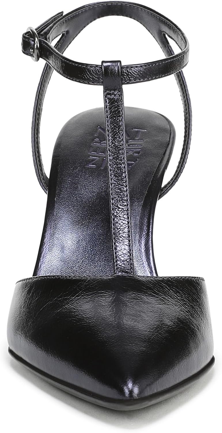 Naturalizer Women's Astrid Pump Navy Leather 8 W - Image 2