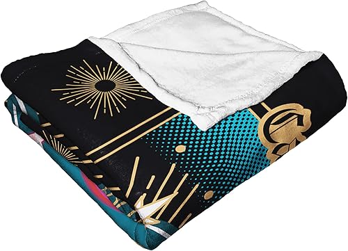 Miniatura 8 de Northwest Aladdin - Manta de seda táctil, 50 x 60 pulgadas, Aladdin y Jasmine