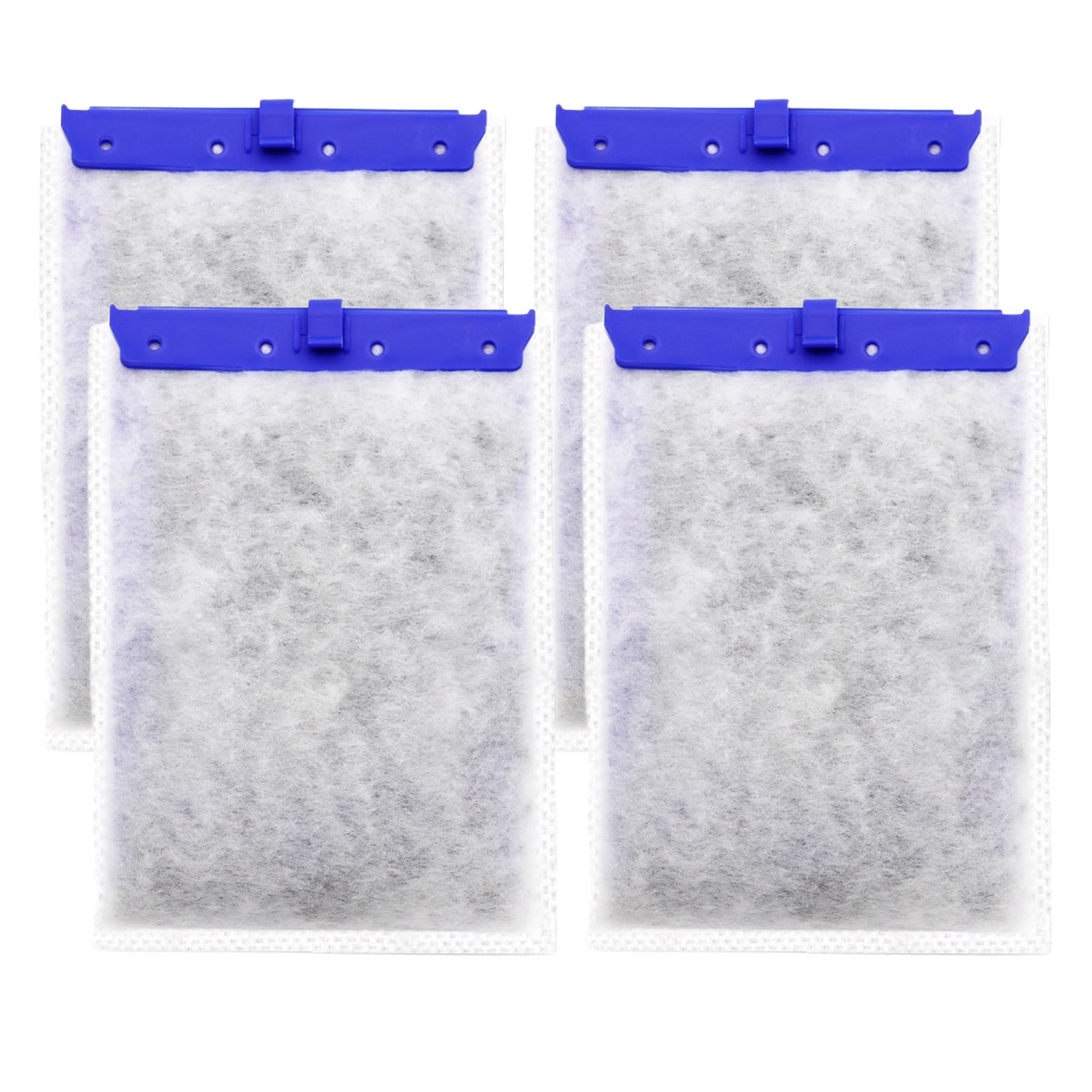 Paquete de 24 cartuchos de filtro de acuario grandes compatibles con la serie de filtros Whisper Bag para modelos 20i, 40i/IQ20, 30, 45, 60/PF20, 30, 40, 60