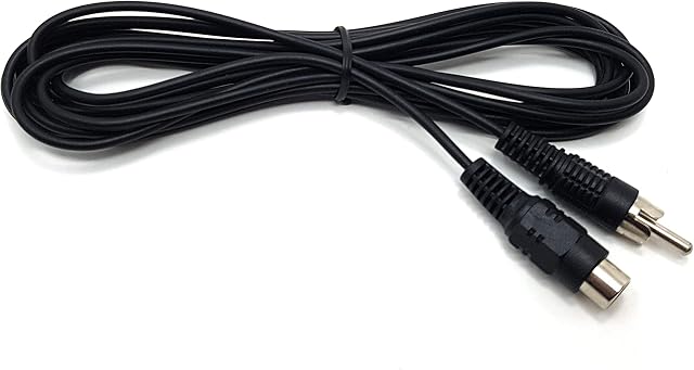 MainCore 3m Single RCA/Phono Male to Female Audio Video AV Coaxial Extension Cable Lead Wire Cord (Available in 3m, 5m, 10m) (3m)