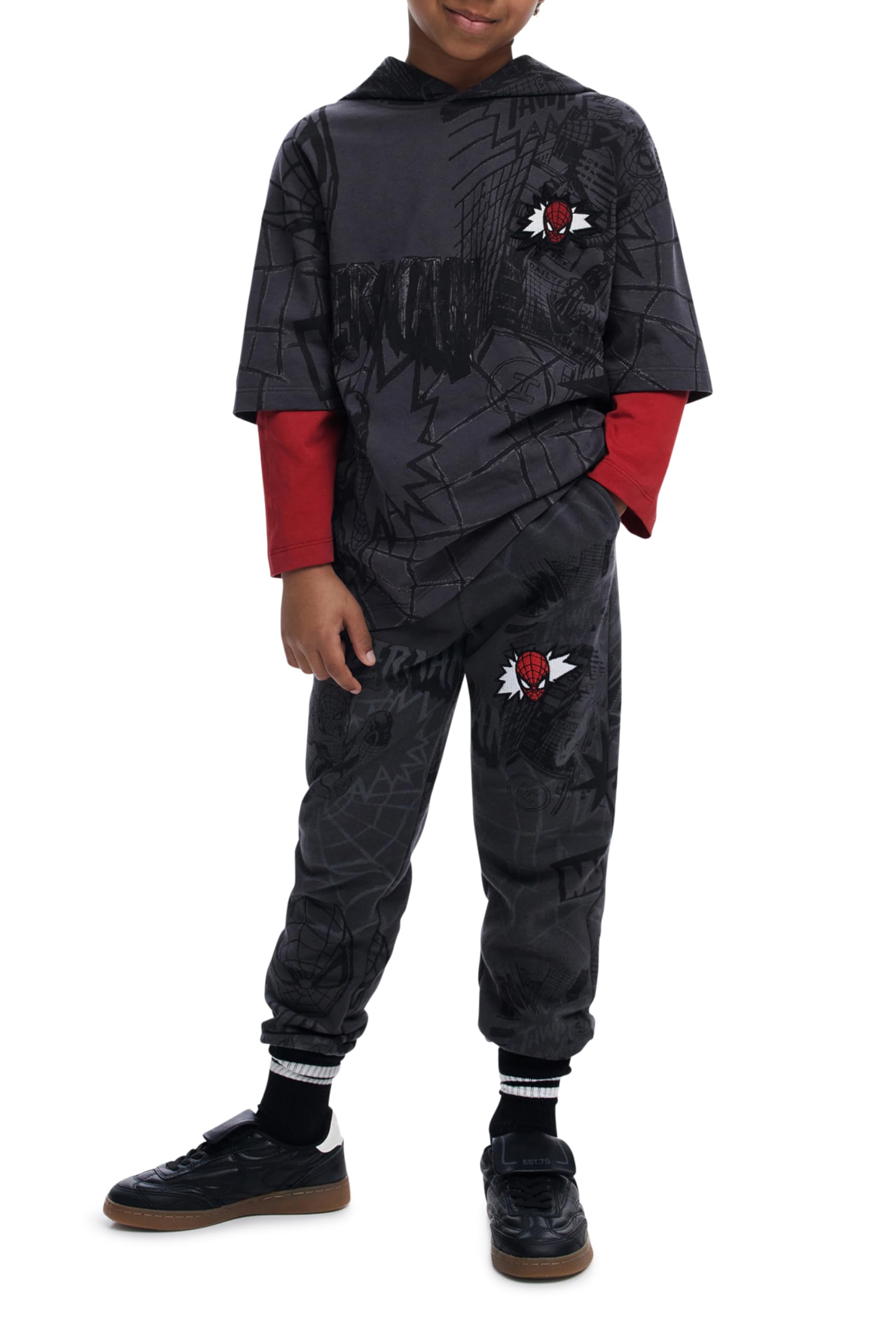 Desigual Pant_Spider City Dress Pants para Niños