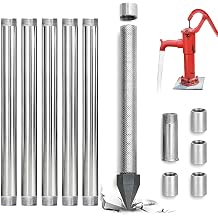 1-1/4" Sand Point Well Kit,36" Drive Point,for Sandy Soil 5+1kit