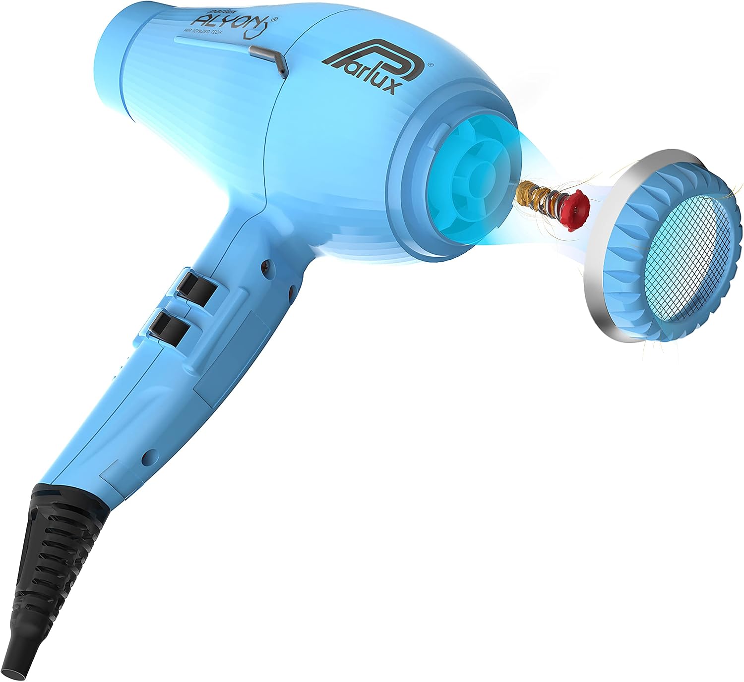 Parlux Alyon Air ionizer tech Eco friendly Turquesa - Secador : Amazon.es:  Belleza