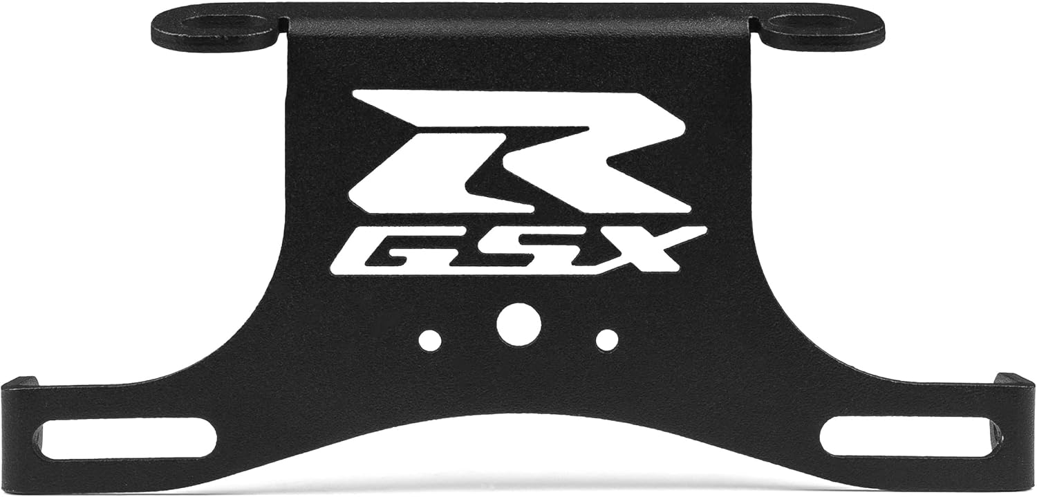 Fender Eliminator License Plate Holder Compatible with 2006 2007 2008 2009 2010 Suzuki GSXR 600/750 Tidy Tail Billet Aluminum Motorcycle Black