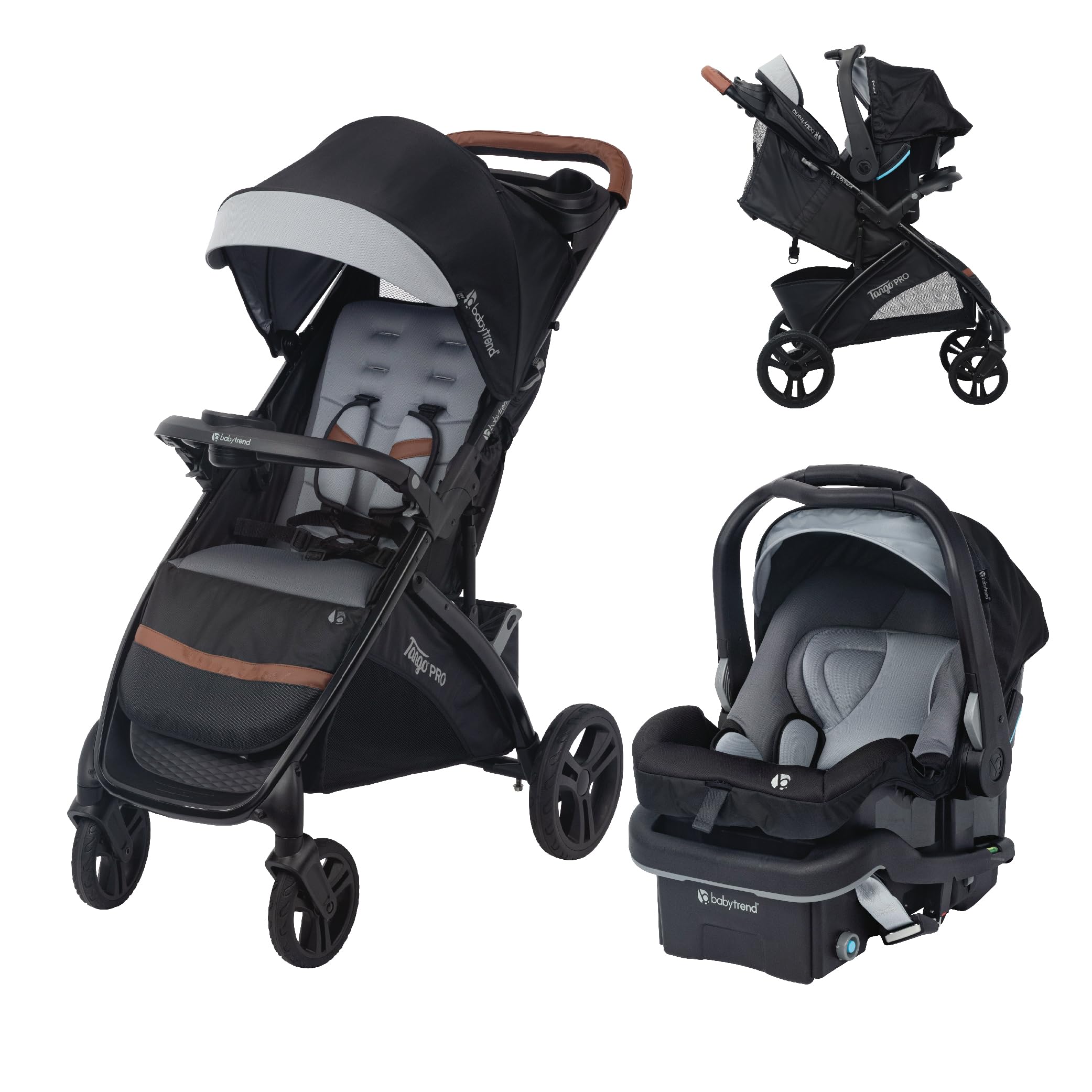 Photo 1 of Baby Trend Tango PRO Travel System with Secure-Lift Infant Car Seat, Dash Black