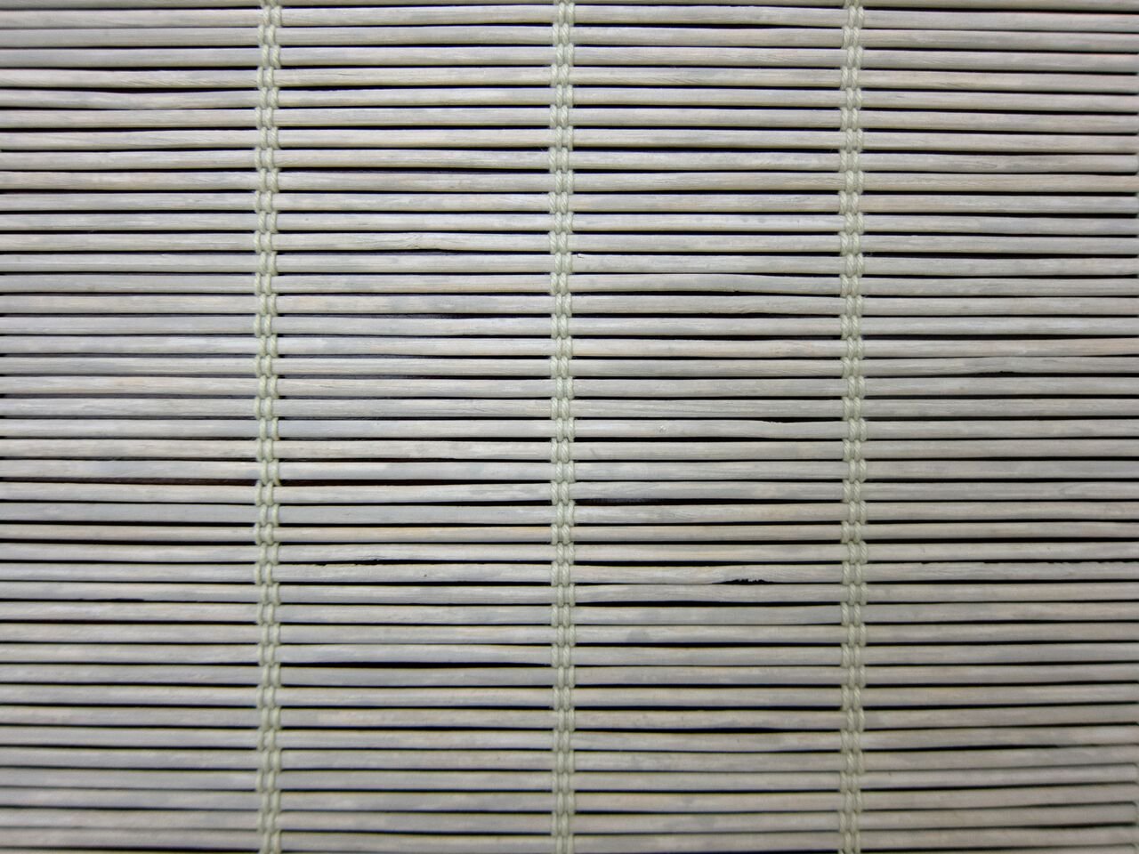 Cordless Woven Wood Roman Shades, 51W x 72H, Bayhead Grey, Sizes 20-72 Wide and 24-72 High