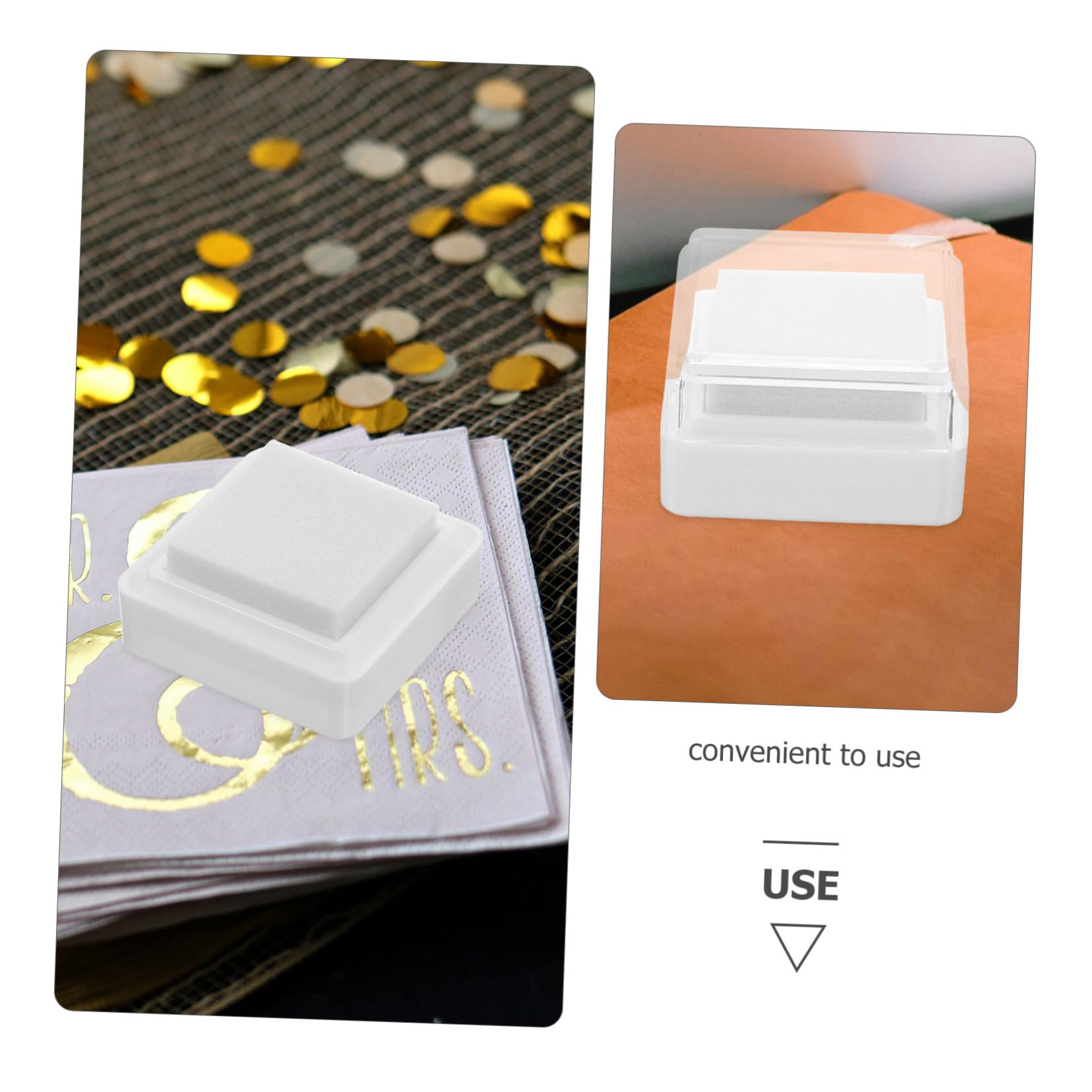 TEHAUX 25pezzi Tamponi Per Timbri Lavabili Cuscini Inchiostrati Multifunzione Per Per Decorazioni Scrapbooking e Attività Creative