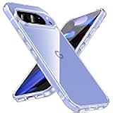 Compatible with Pixel 10/10 Pro Case, [Anti-Yellowing] Ultra Thin Slim Shockproof Crystal Clear Cases Soft TPU Cover Full Protective Bumper Phone Case for Google Pixel 10/10 Pro