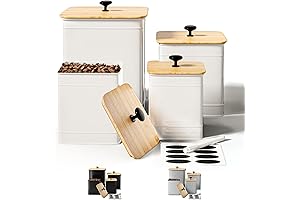Kitchen Canisters for Countertop Set