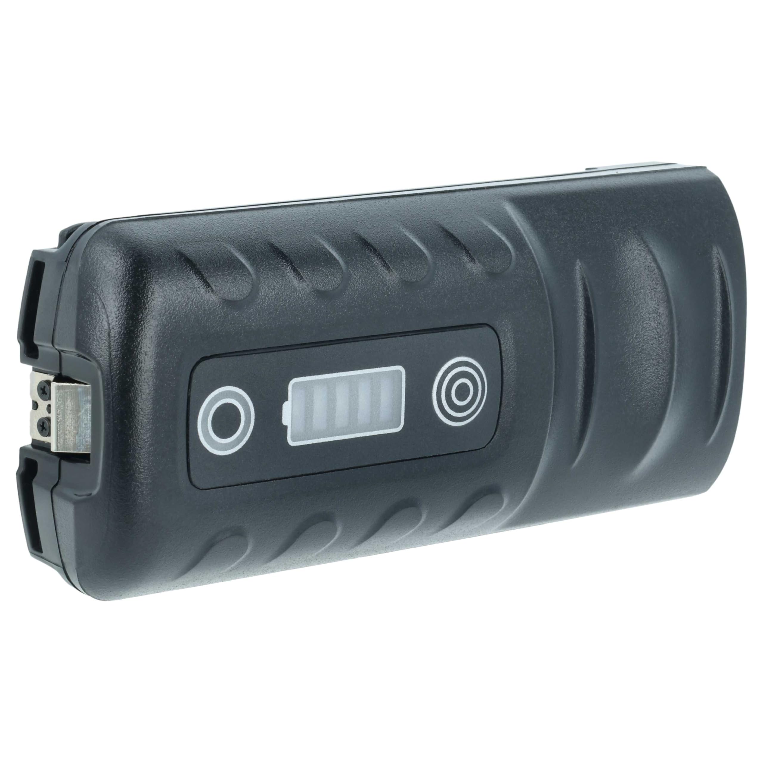 vhbw 2X Akku Ersatz für Symbol 82-111636-01 | BTRY-MC95IABA0 für Barcodescanner POS (4600 mAh, 3,7 V, Li-Ion)