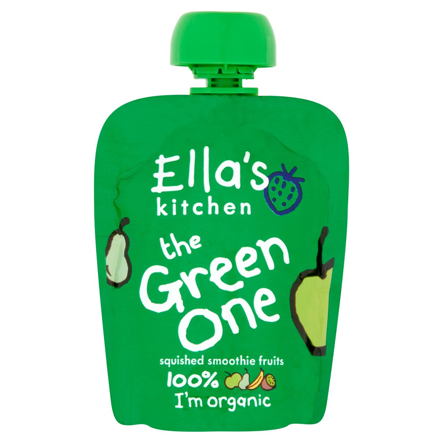 Ella's Kitchen The Green One Organic Fruit Smoothie, 90g