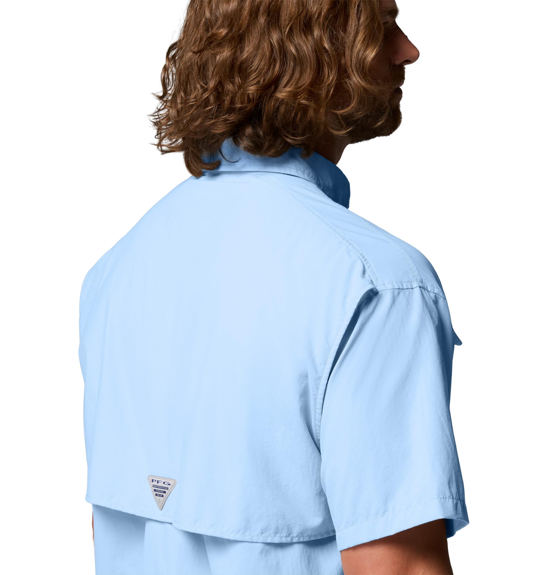 Columbia Bahama II - Camisa de Manga Corta para Hombre, Vela, Small
