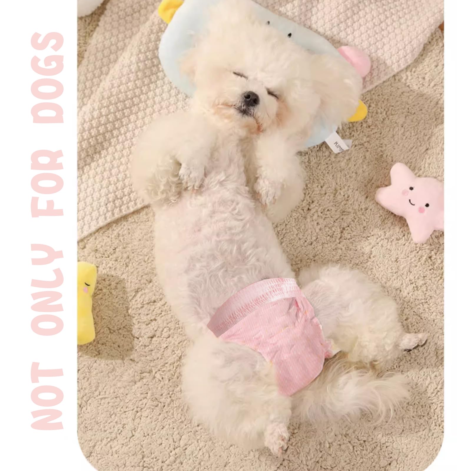 Dog Diapers Female,Disposable 10 Pcs Stretchy Dog