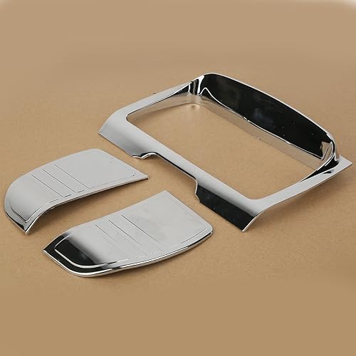Miniatura 8 de TCT-MOTORPARTS Tri Line - Cubierta de calibre estéreo para Harley Touring Modelos Electra Street Tri Glide Ultra Limited FLHTK Road King FLHR