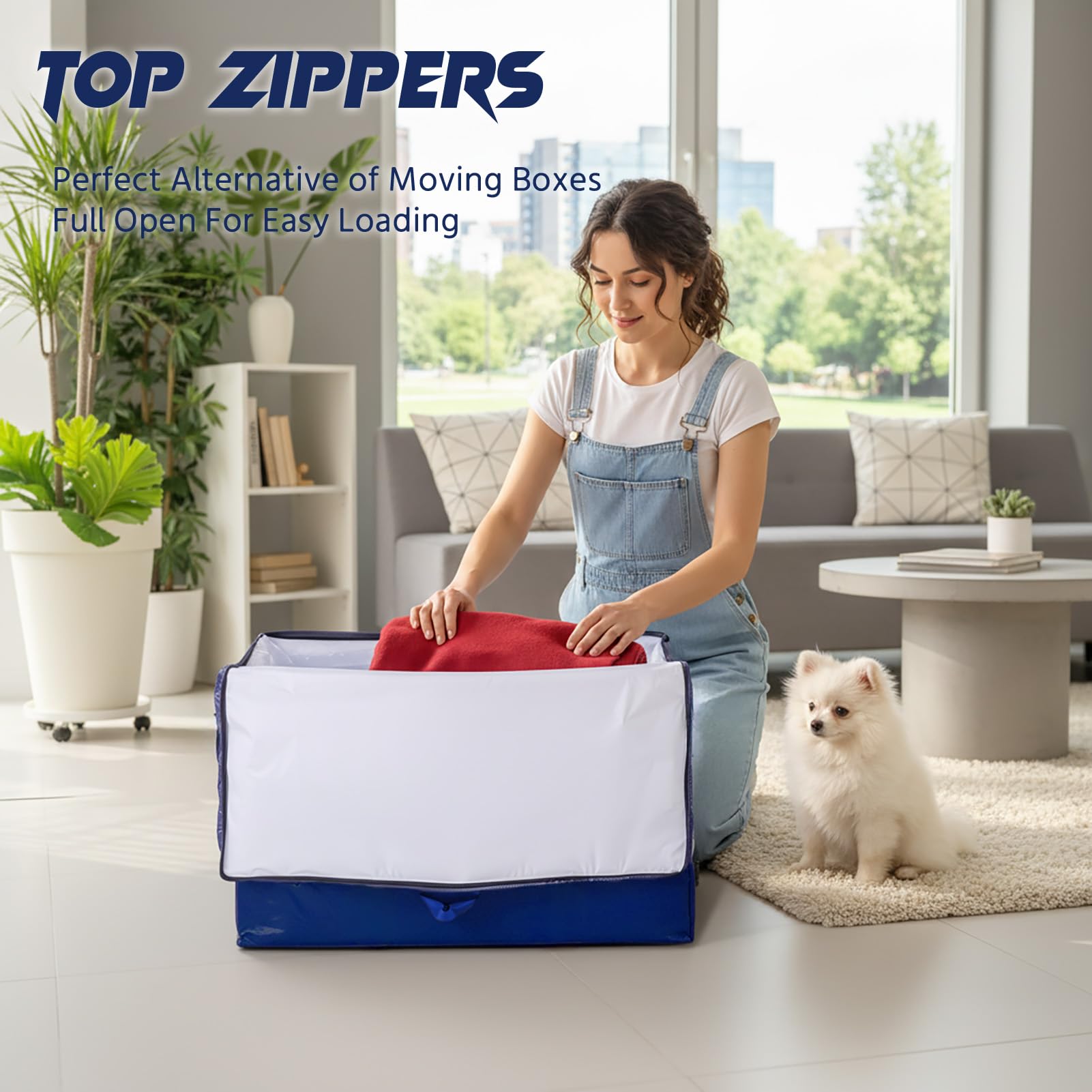 4 Pack 90L Moving Bags - Image 4