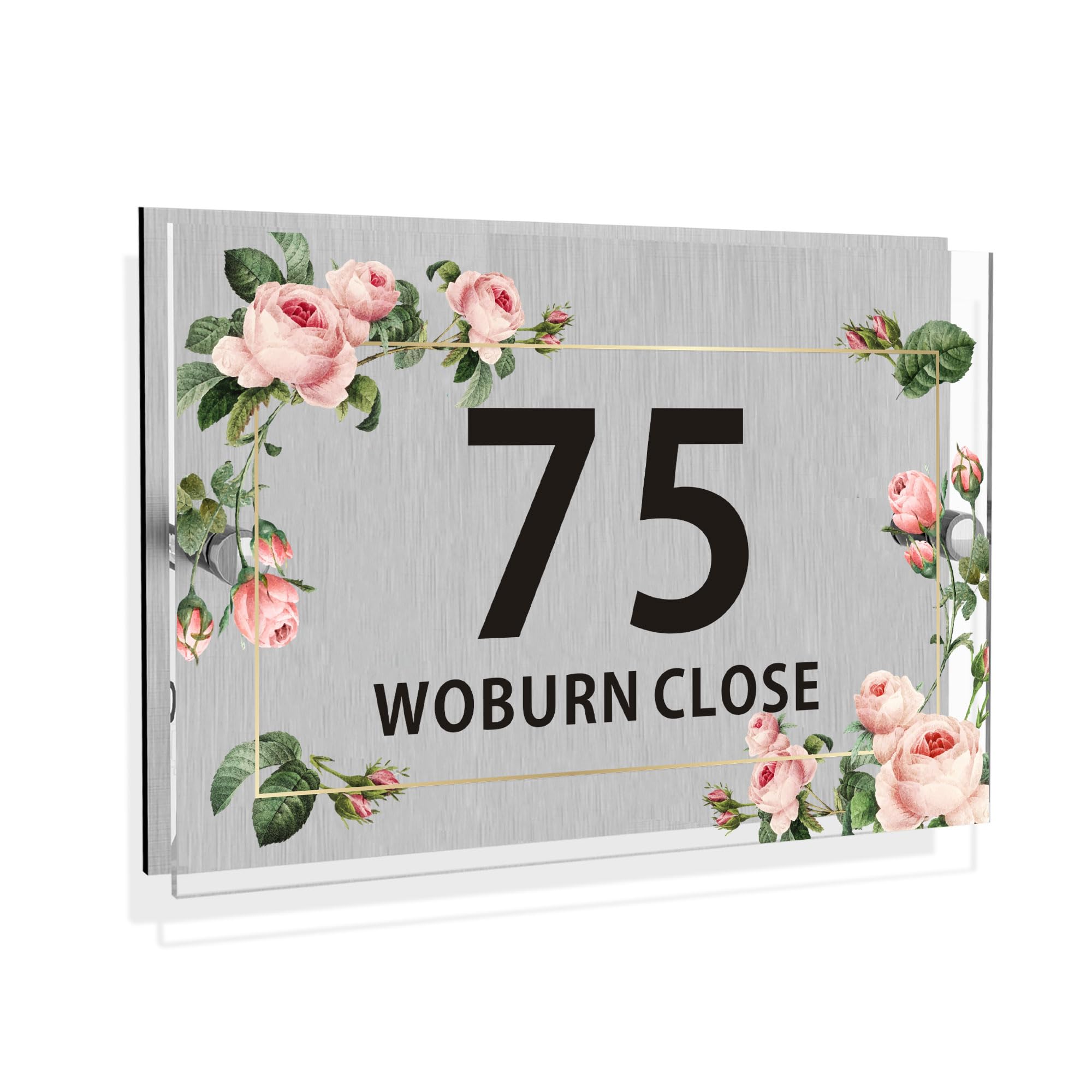 Personalised House Numbers Plaques Road Plate Plaque Door Numbers
