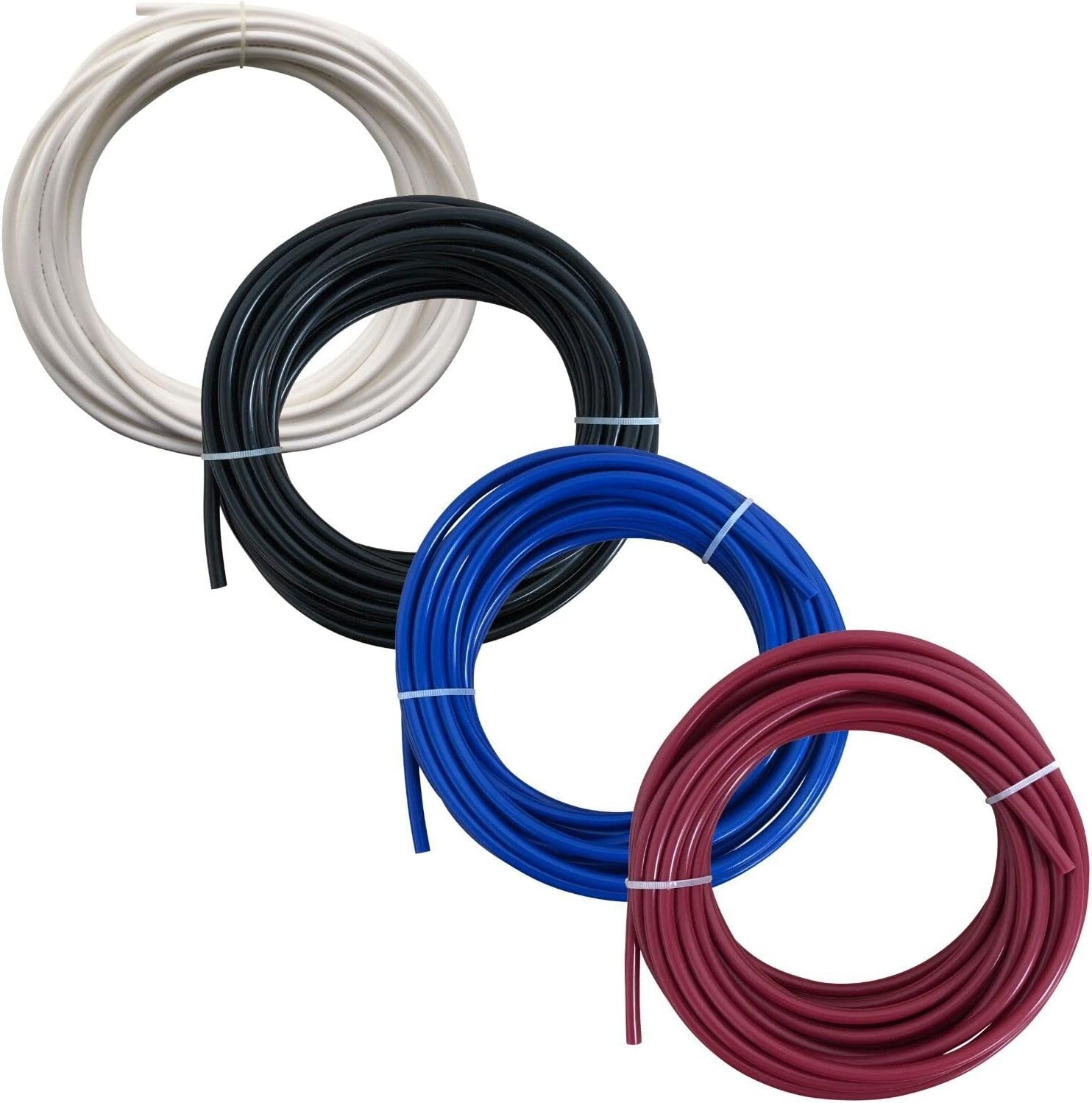 1/4" RO Tubing Reverse Osmosis Pipe Piping For RO Units, Fridges, Water Filters, Lab Equipment etc (Blue (5 Metres))