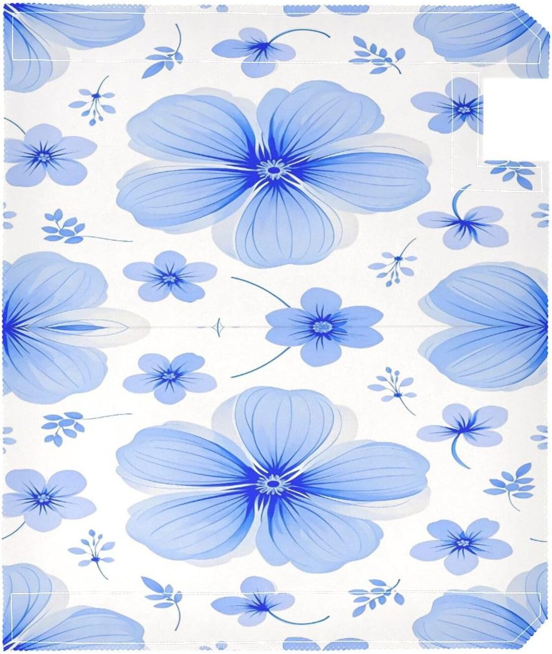 Floral Elegant Mailbox Cover Magnetic Mailbox Wrap Decorative Mailbox Sleeve Large US Letter Boxes Cover for Garden Outdoor 18x20.7in