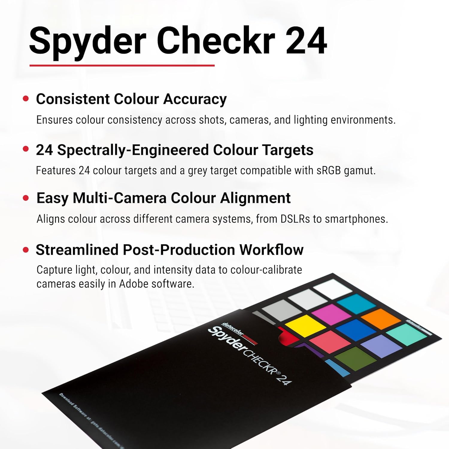 Datacolor Spyder Celebration Kit - Includes Spyder, Spyder Cube, & Spyder Checkr 24, Complete Photo Colour Management from Capture Through Display, Photography Colour Tool Kit