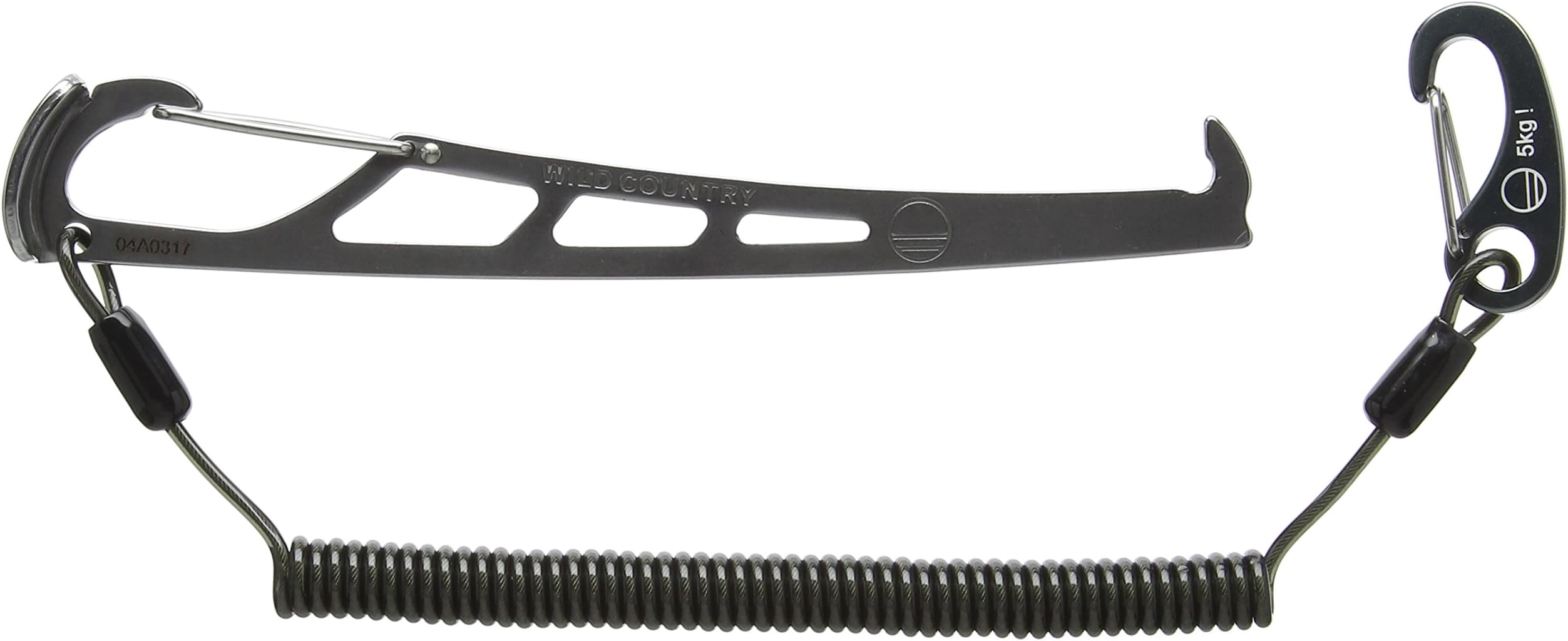 Wild CountryThe pro-key is an exceptional nut remover with a range of great application possibilities (including strap) to provide fixed equipment for mountains; silver, one size