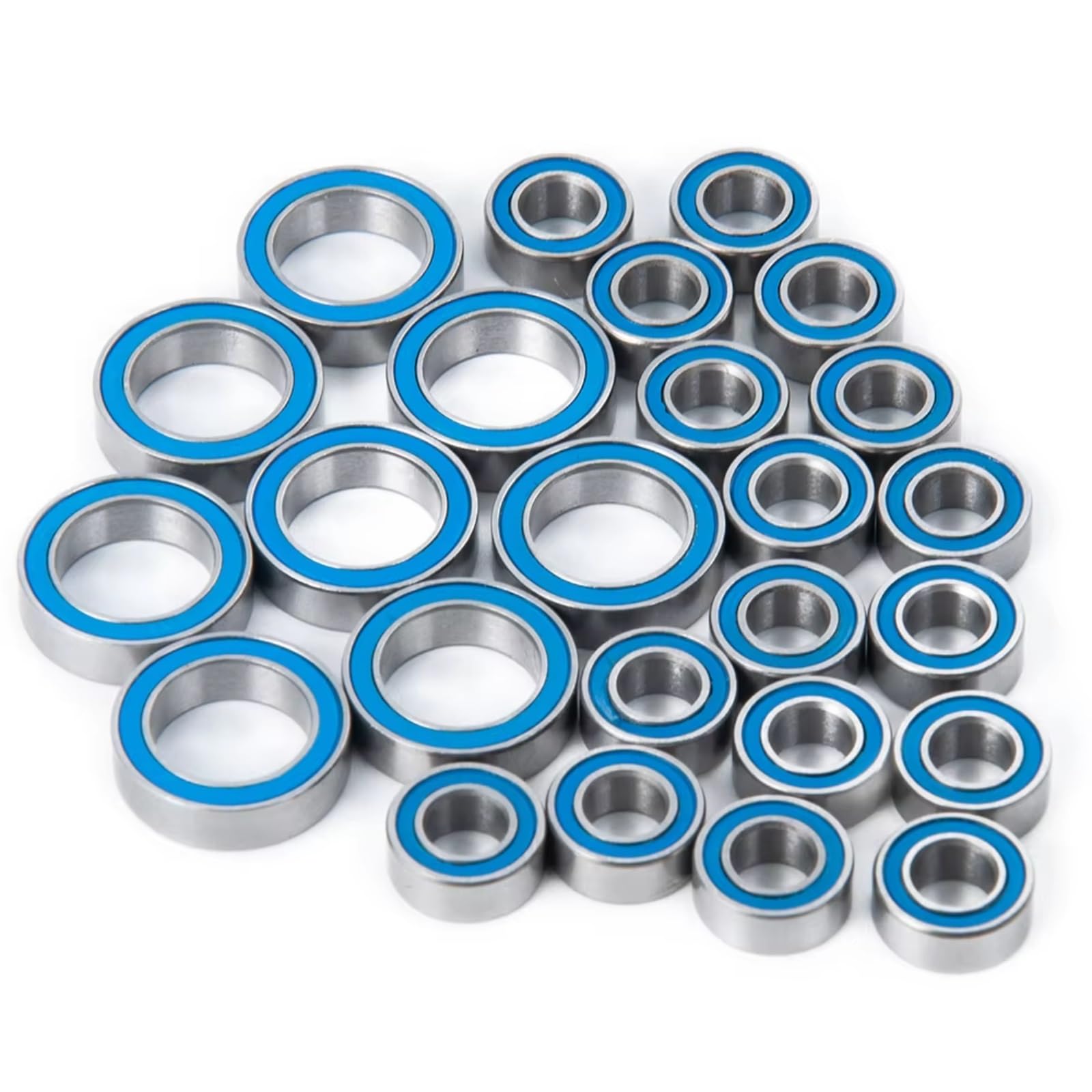 Für Redcat Gen7 Pro Für Sport Für Everest 25 Teiliges Kugellager Set 10x15x4mm 5x10x4mm 10 Stück RC Crawler Blaue Zubehör RC Lagerteile