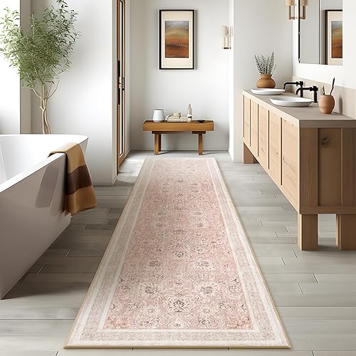 Miniatura 280 de Phantoscope Vintage Collection - Alfombra de área de 8 x 10 pies, alfombra grande para sala de estar, lavable, bohemio, antideslizante