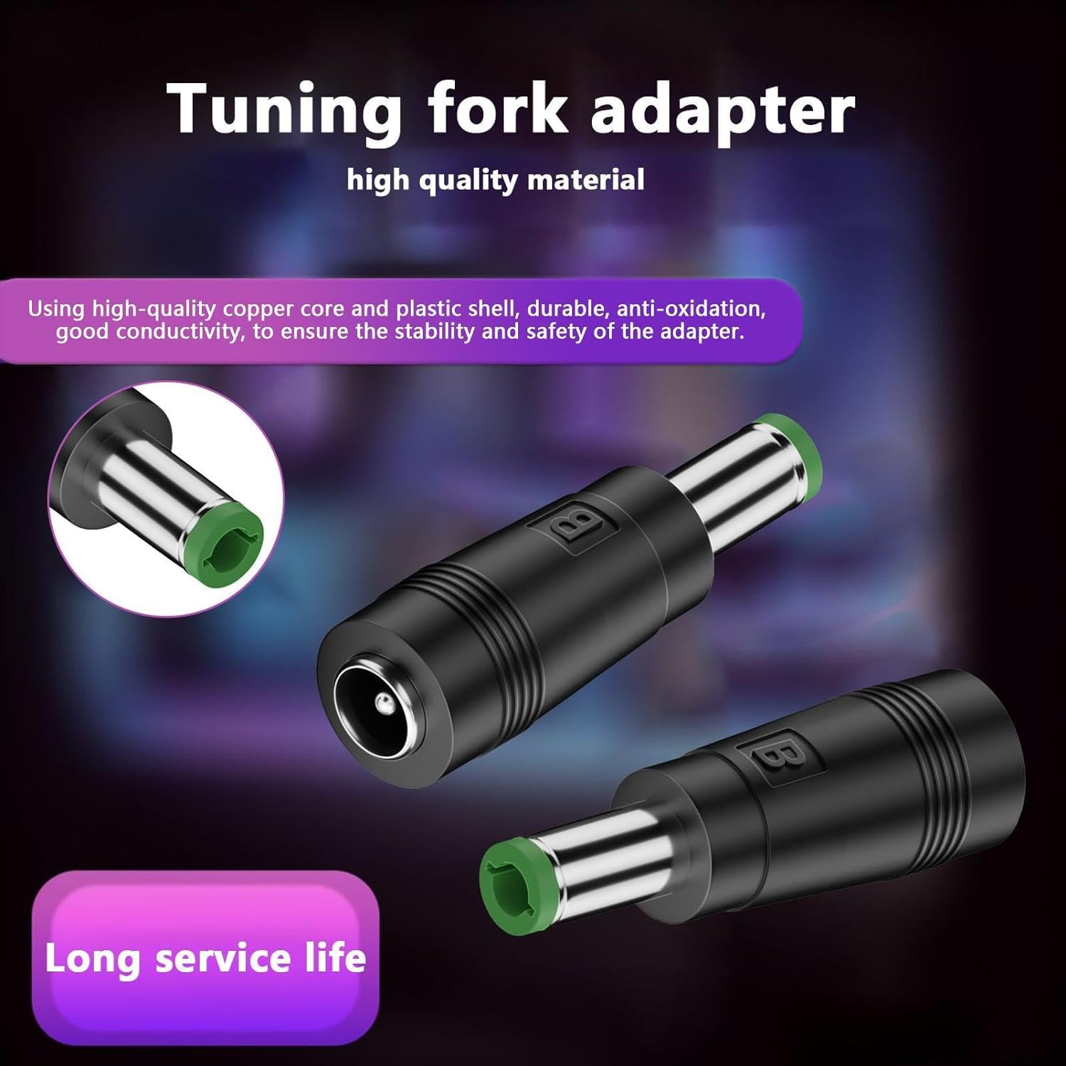 Amazon.co.jp: DC ジャック プラグ コネクタ アダプター, DC 電源