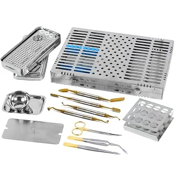 Dental PRF Box GRF System Platelet Rich Fibrin Set Surgi Membrane Kit with Organizing Cassette MDK-08