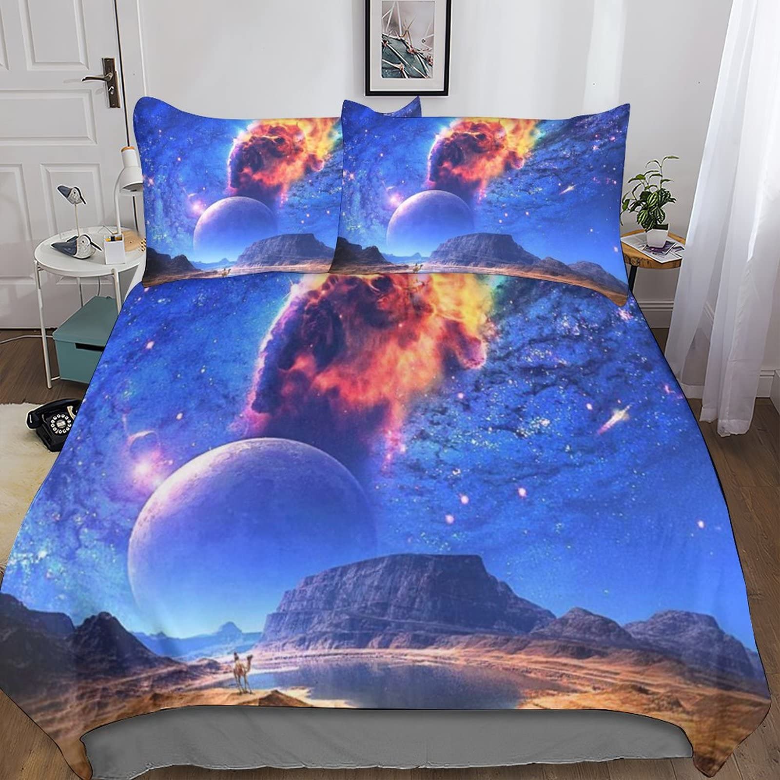 Housse de couette galaxie pour transformer la chambre des ados et enfants