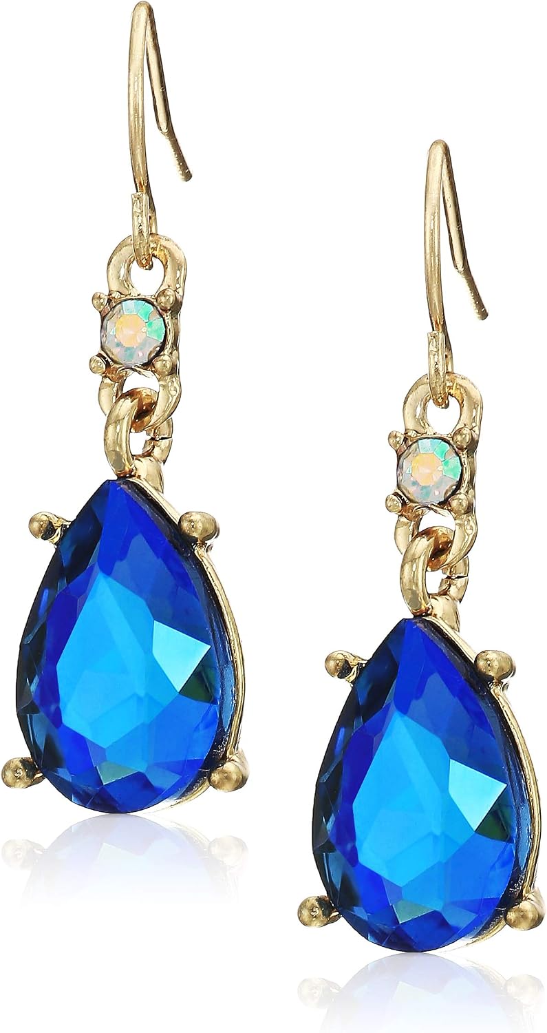 Betsey Johnson Stone Drop Earrings